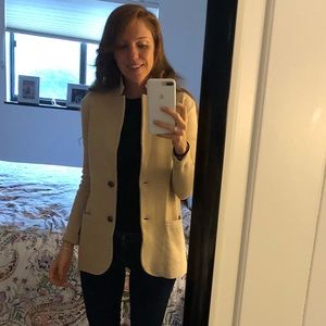 J. Crew sweater blazer